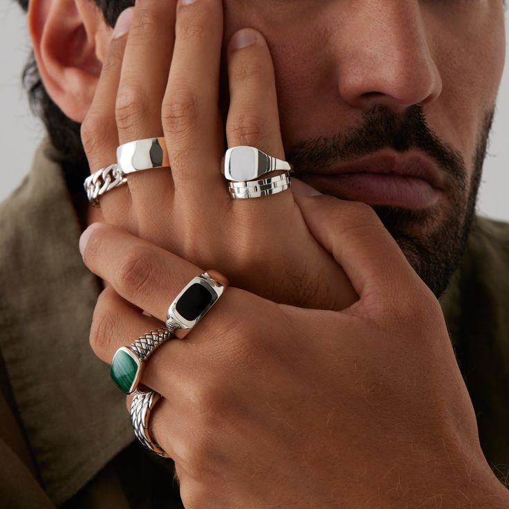 The Rise of Statement Rings in Men's Fashion – Theodore Men's Jewelry
