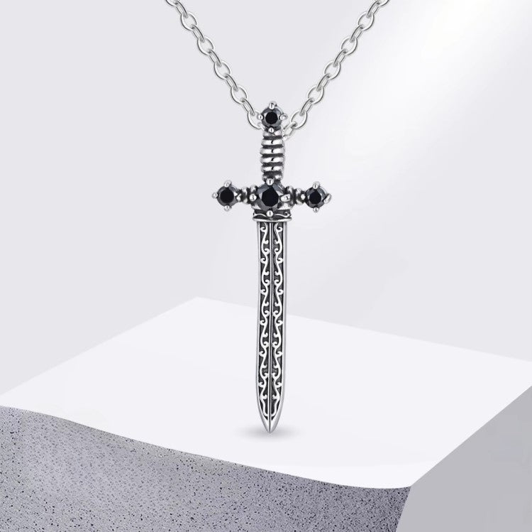 Valen Cross Stainless Steel Pendant with Chain