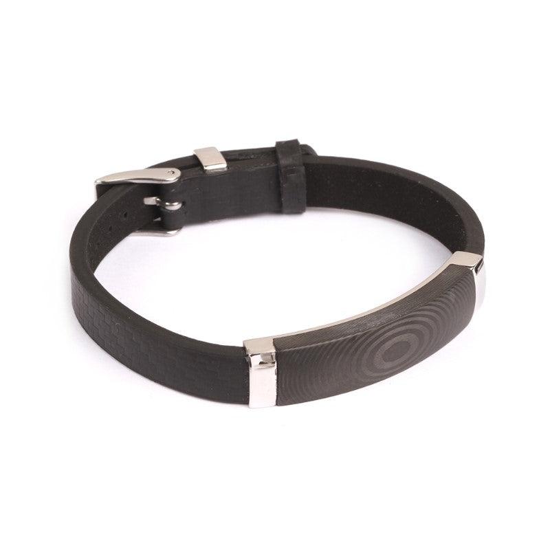 Theodore Black Carbon Fiber and Stainless Steel Bracelet - Theodore Designs