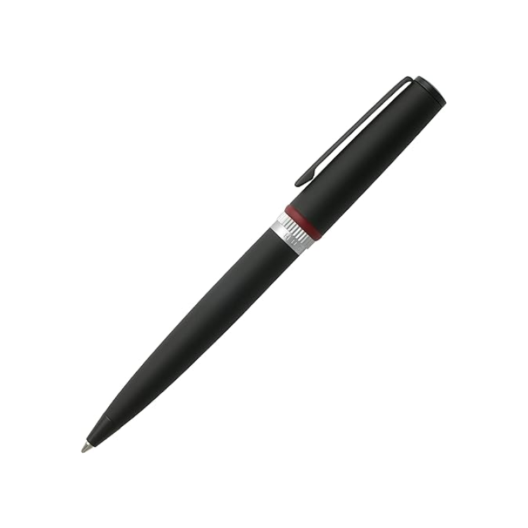 Black and red Hugo Boss Gear ballpoint pen