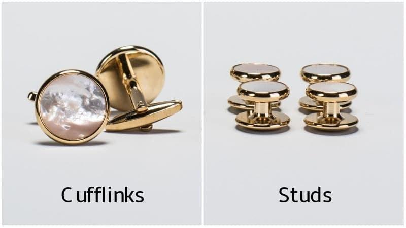 Buy Cufflinks vs Studs - Theodore Designs Melbourne | Australia's Premier Shopping Destination 