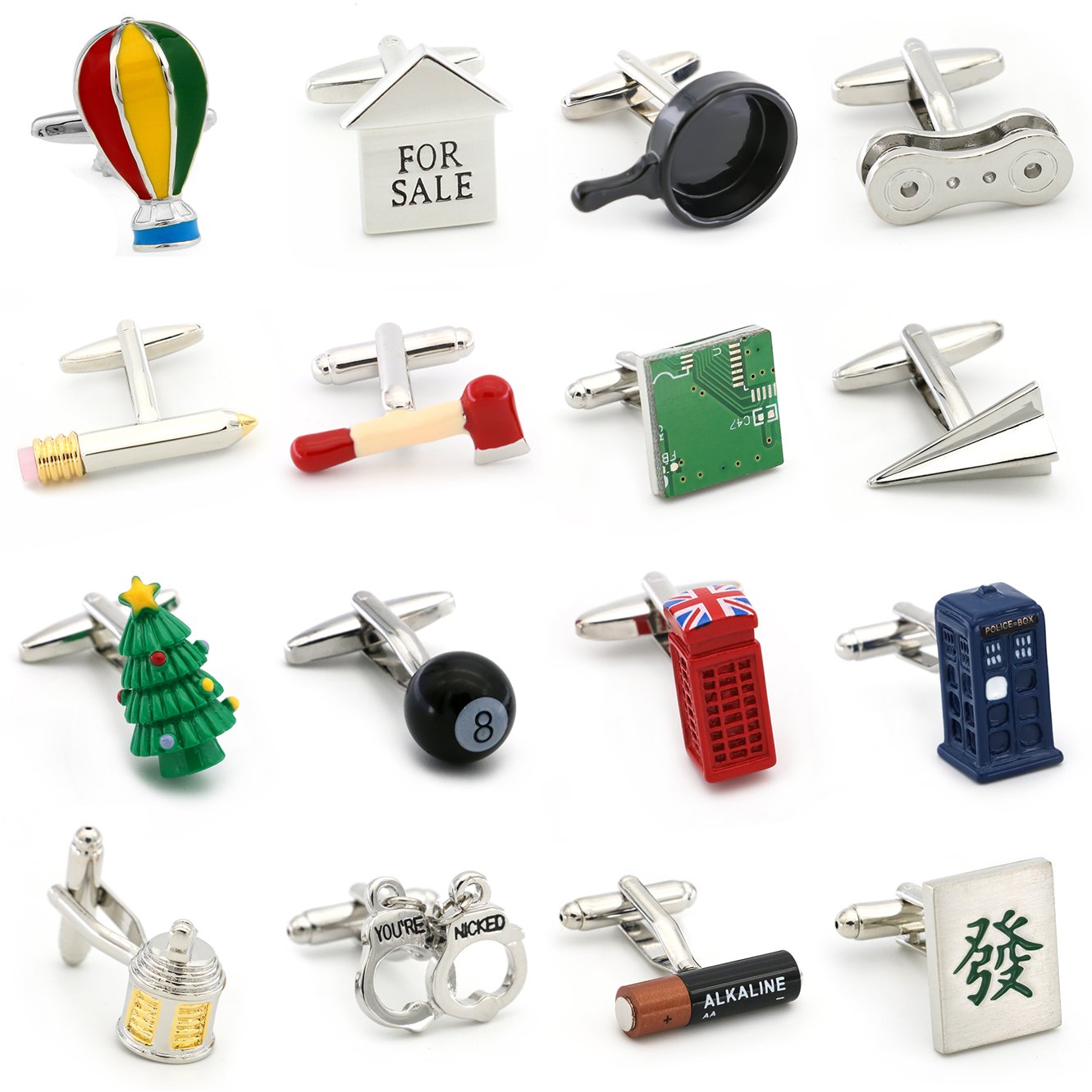 Buy Novelty Cufflinks - Theodore Designs Melbourne | Australia's Premier Shopping Destination 