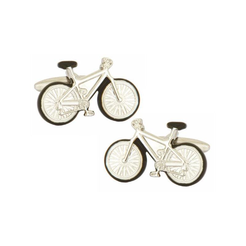 Dalaco Bicycle with Black Trim Rhodium Plated CufflinksRhodium Plated Bicycle with Black Trim Cufflinks – A Contemporary Statement
Make a bold statement with our Rhodium Plated Bicycle with Black Trim Cufflinks, designednovelty CufflinksDalacoTheodore Men's JewelryRhodium Plated Bicycle