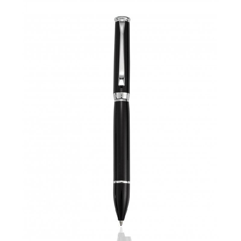 Cudworth Ball Point Roller Pen with black ink and sleek design, featuring a silver clip and smooth writing tip.