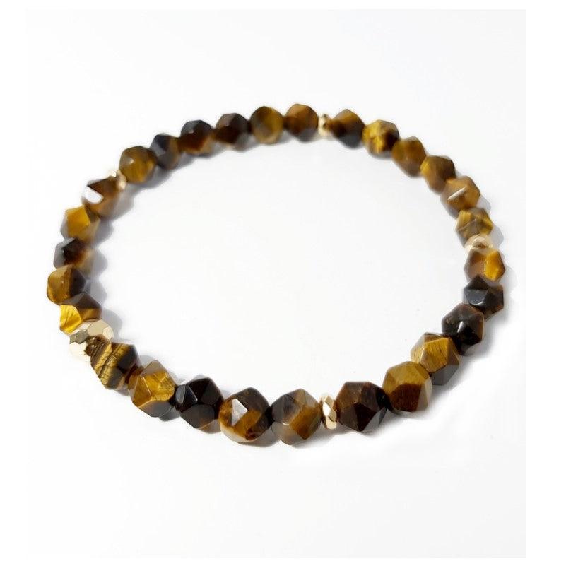 Multi Faceted Tiger Eye Bead BraceletThis 6 mm Faceted Tiger Eye elasticated bead bracelet, this a true piece of art you'll be proud to own and happy to wear for any occasion. As always, with Tiger Eye,Bead BraceletsT.M.JTheodore Men's JewelryMulti Faceted Tiger Eye