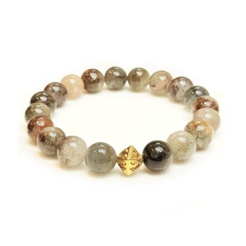Phantom Crystal Quartz Beaded BraceletDESCRIPTION

Phantom Crystal Quartz is a gemstone that has a meaning and properties of improving the luck flow. It is known as a gemstone that can make a bad cycle iBead BraceletsT.M.JTheodore Men's JewelryPhantom Crystal Quartz
